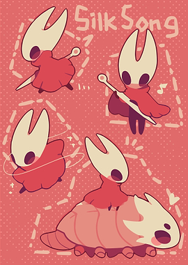 Hollow Knight: Silksong - Hornet Illustration