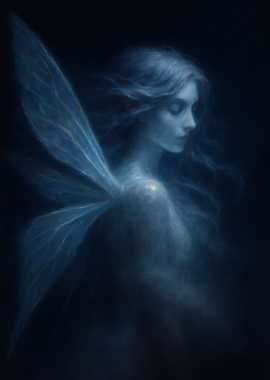 Blue Fairy Portrait