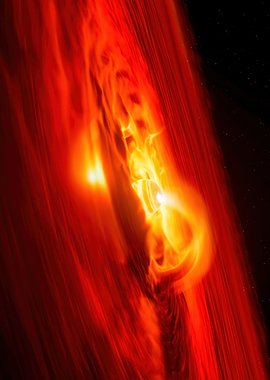 Fiery Space Phenomenon. The rogue planet Cha 1107-7626