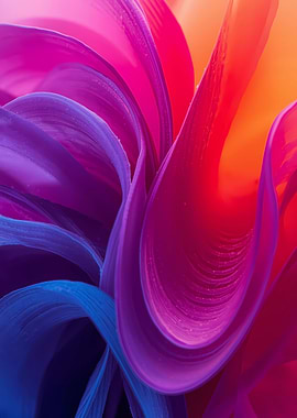 Abstract Colorful Swirls