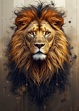 Majestic Lion: Powerful Symbol of Strength and Royalty