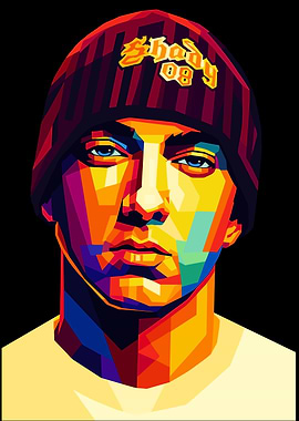 Eminem Pop Art Portrait