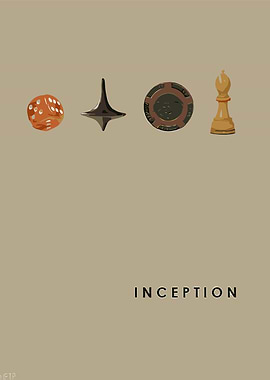 Inception Movie Minimalist Poster