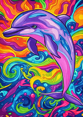 Psychedelic Dolphin