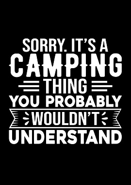 Camping Thing Quote