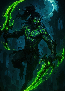 Demon Hunter with Glaives