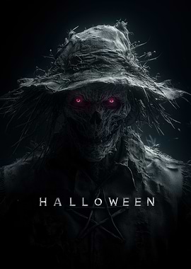 Creepy Halloween Scarecrow