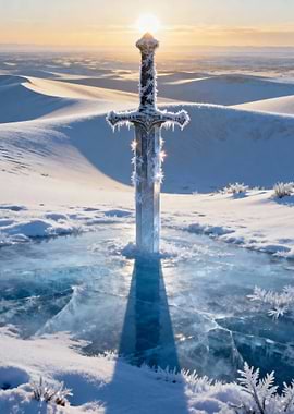 Sword in Ice, Winter Landscape