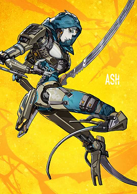 Ash from Apex Legends artwork