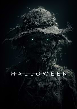 Creepy Halloween Scarecrow