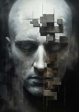 Abstract Surreal Portrait