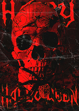 Happy Halloween Skull