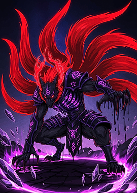 Nine-Tailed Wolf Warrior