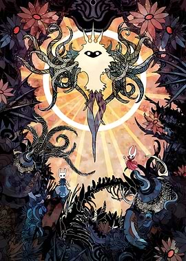 Hollow Knight Radiance Digital Art