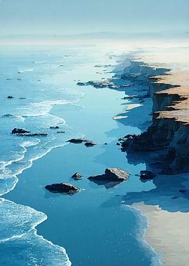 Coastal Cliffside Serenity