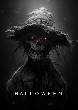 Creepy Halloween Scarecrow