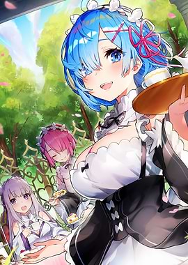 Re:Zero Maid Tea Party