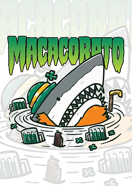Macacorato Shark St. Patrick's Day