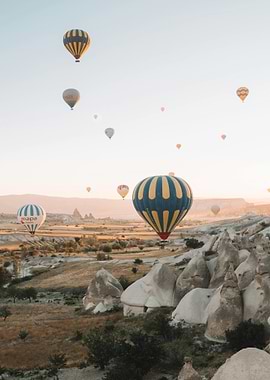 Cappadocia Hot Air Balloons at Sunrise