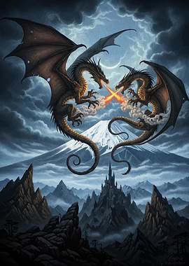 Two Dragons Mountain Castle
