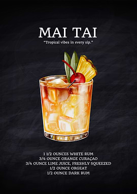 Mai Tai Cocktail Recipe