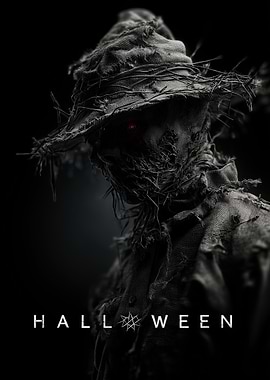 Creepy Halloween Scarecrow