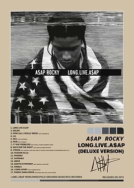 ASAP Rocky - Long.Live.A$AP Album Cover
