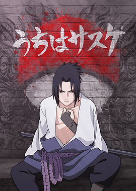Sasuke Uchiha – Graffiti Sharingan