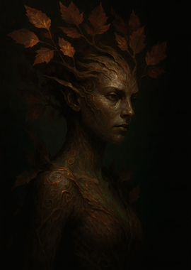 Autumnal Elf Portrait