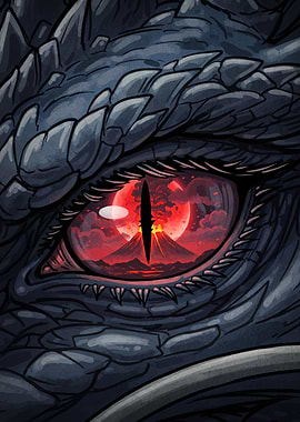 Dragon Eye Volcanic Reflection