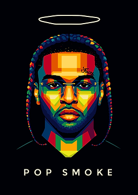 Pop Smoke Wpap Art