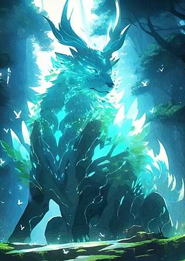 Mystical Forest Guardian