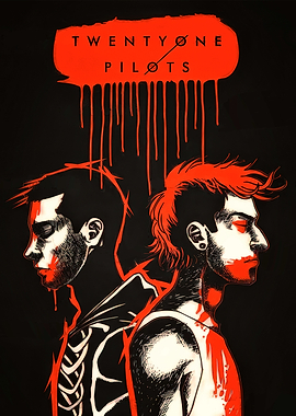 Twenty One Pilots Portrait Art