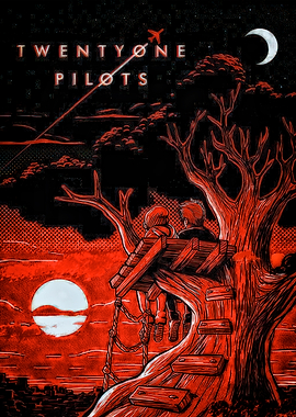 Twenty One Pilots Treehouse Poster