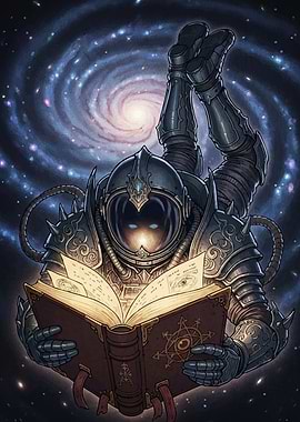 Astronaut Book Space