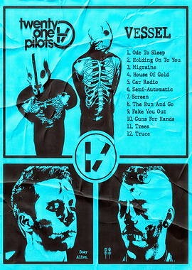 Twenty One Pilots - Vessel Album Art