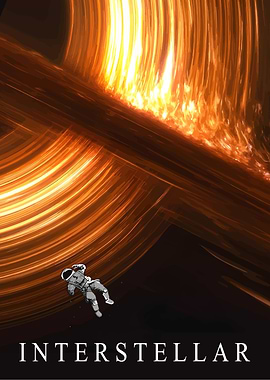 Interstellar Movie Poster Fan Art