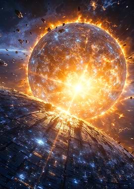 Dyson Sphere, Sci-Fi, Cosmic Energy