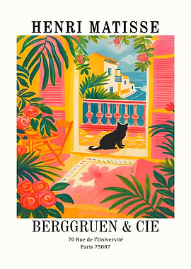 Henri Matisse Berggrruen & Cie Poster