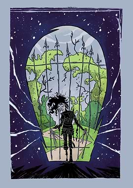 Edward Scissorhands: Gothic Garden Gate