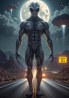 Alien Encounter at Area 51