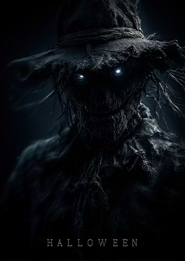 Creepy Halloween Scarecrow
