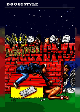 Snoop Dogg Doggystyle Album Cover Art