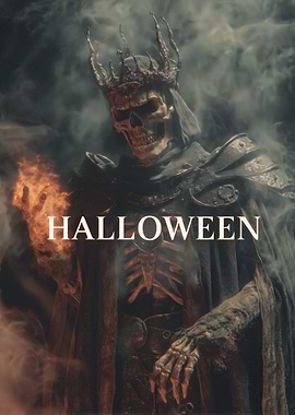 Halloween Skeleton King