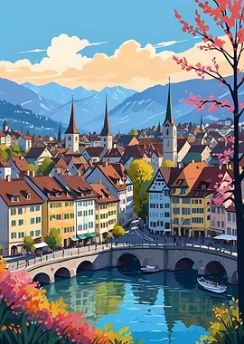 Zurich Cityscape