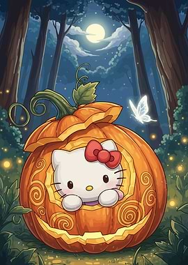 Hello Kitty Pumpkin Patch