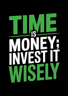 Time is Money; Invest Wisely