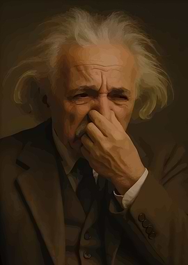 Einstein Bathroom Funny Toilet