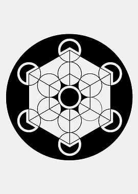 Metatron's Cube Crop Circle