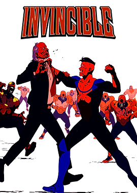 Invincible Comic Book Cover Art